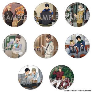 ハイキュー!! トレーディングBIG缶バッジ -One Fine Day！- (8個セット) (キャラクターグッズ)