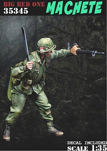 Big Red One - Machete (Plastic model)