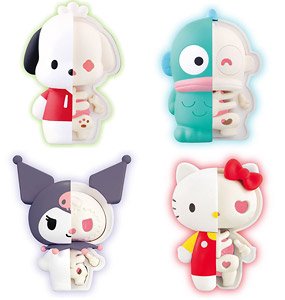 Kaitai Puzzle Fantasy Sanrio Characters Pure Pink Mix (Set of 4) (Puzzle)
