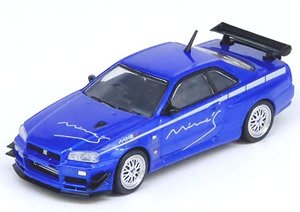 NISSAN Skyline GT-R (R34) V-SPEC Tuned by `MINE`S` (Diecast Car)