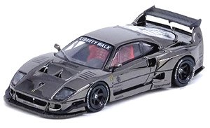 LBWK F40 Chrome Black (Diecast Car)
