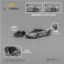 Pagani ウアイラ コーダルンガ メタリックシルバー (ミニカー) 商品画像1 サムネイル