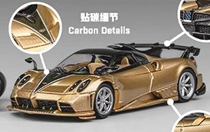 Pagani Imola Gold Full Carbon (Diecast Car)