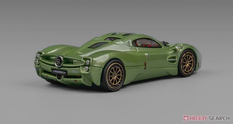 Pagani ウトピア メタリックグリーン (ミニカー) 商品画像2