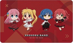 アニメ「ぼっち・ざ・ろっく！」 結束バンド ちびキャラ 赤いドレスver. マルチデスクマット (カードサプライ)