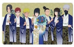 NARUTO -ナルト- 疾風伝 描き下ろし 集合 マルチデスクマット ＜うちはサスケ バースデーver.＞ (カードサプライ)