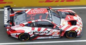 BMW M4 GT3 No.31 TEAM WRT 2nd LMGT3 class Le Mans 24H 2024 A.Farfus - D.Leung - S.Gelael (ミニカー)