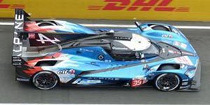 Alpine A424 No.35 ALPINE ENDURANCE TEAM Le Mans 24H 2024 P-L.Chatin F.Habsburg C.Milesi (ミニカー)