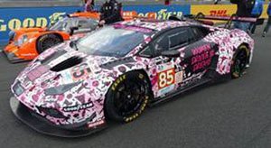 Lamborghini Huracan GT3 Evo2 No.85 IRON DAMES Le Mans 24H 2024 S.Bovy M.Gatting R.Frey (ミニカー)