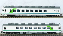 KIHA65 Resort & Supr (Green) Two Car Set (2-Car Set) (Model Train)