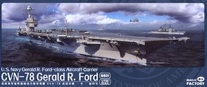 U.S.Navy Gerald R. Ford-Class Aircraft Carrier CVN-78 Gerald R. Ford (Upgrade version) (Plastic model)