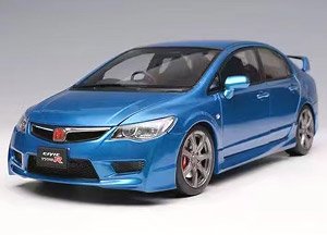 ホンダ Civic Type R (FD2) 2007 Early Version VIVID BLUE PEARL (ミニカー)