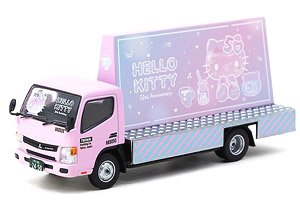 Mitsubishi Fuso Canter Hello Kitty Billboard (ミニカー)