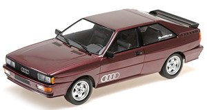 アウディ クワトロ 1980 ブラウンメタリック (ミニカー)