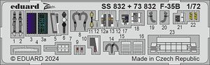 F-35B ズームエッチングパーツ (タミヤ用) (プラモデル)