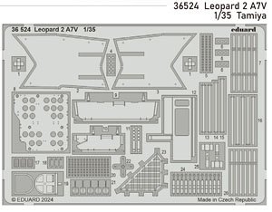 レオパルト2 A7V エッチングパーツ (タミヤ用) (プラモデル)