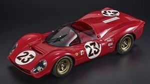 フェラーリ 330 P4 スパイダー 1967 デイトナ24h ウィナー No. 23 L.バンディーニ / C.アモン (ミニカー)