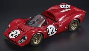 フェラーリ 330 P4 スパイダー 1967 タルガ フローリオ No. 224 N.ヴァカレラ / L.スカルフィオッティ (ミニカー)