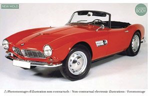 BMW 507 1956 ジャパニーズレッド (ミニカー)