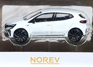 ルノー クリオ エスプリ アルピーヌ 2024 Glacier ホワイト (ミニカー)