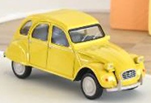 シトロエン 2CV 6 Club 1979 ミモザイエロー (ミニカー)