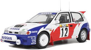 日産 サニー GTI-R モンテカルロラリー 1992 #12 (ミニカー)