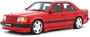 メルセデスベンツ 300 E 6.0 AMG 1987 (レッド) (ミニカー)