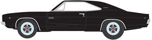 1968 Dodge Charger R/T Black John Wick (Diecast Car)