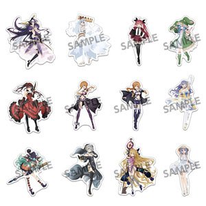 Date A Live V Trading Die-cut Sticker (Set of 12) (Anime Toy)