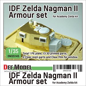 IDF Zelda Nagman II Armour set ( for Academy) (Plastic model)