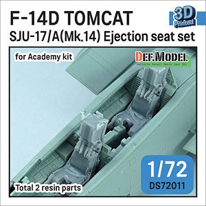 F-14D Tomcat SJU-17/A (Mk.14) Ejection seat set/twin (for Academy) (Plastic model)