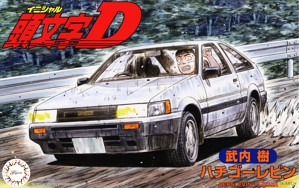 AE85 Levin Itsuki Takeuchi (Model Car) パッケージ1