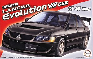 Mitsubishi Lancer Evolution VIII GSR (w/GT-W Wing) (Model Car)