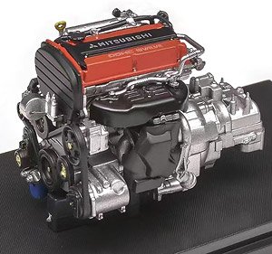 Mitsubishi Lancer Evolution 4G63T Engine (EVO4 version) (ミニカー)