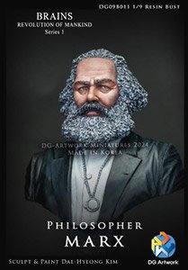 Philosopher Marx (Plastic model)