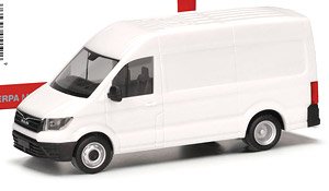 (HO) Mini Kit MAN TGE Box Highroof & Twindrive White [MAN TGE Kasten Hochdach mit Zwillingsbereifung, weiB] (Model Train)