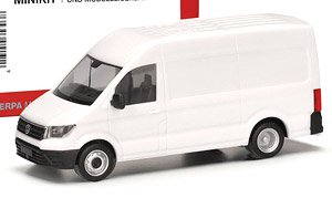 (HO) ミニキット フォルクスワーゲン クラフター ハイルーフ＆ツインドライブ ホワイト [VW Crafter Hochdach mit Zwillingsbereifung, weiB]