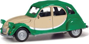 (HO) シトロエン 2CV チャールストン グリーン/ベージュ (鉄道模型)