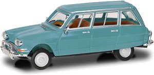 (HO) シトロエン AMI 6 ブレーク パステルターコイズ (鉄道模型)