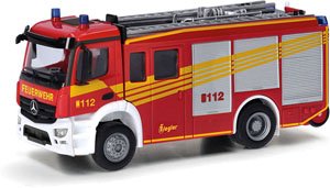 (HO) メルセデスベンツ アクトロス S HLF 2000 消防車 [MB A S HLF 2000] (鉄道模型)