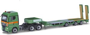 (HO) MAN TGX GM オールラウンダーローボーイセミトレーラートラック `Max Wild` (鉄道模型)