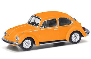 (HO) Volkswagen Beetle 1303 Orange (Model Train)