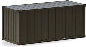 (HO) 20ft コンテナ ブロンズ グレー (2個) (鉄道模型)