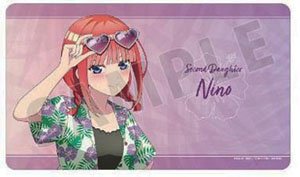 五等分の花嫁∽ 描き下ろし 中野二乃 アロハシャツver. マルチデスクマット (カードサプライ)