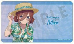 五等分の花嫁∽ 描き下ろし 中野三玖 アロハシャツver. マルチデスクマット (カードサプライ)