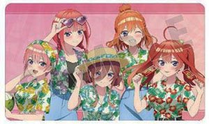 五等分の花嫁∽ 描き下ろし 集合 アロハシャツver. マルチデスクマット (カードサプライ)