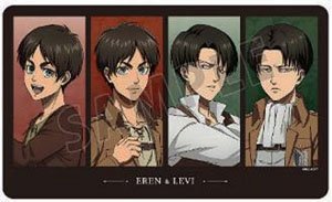 進撃の巨人 描き下ろし エレン＆リヴァイ 過去と現在ver. マルチデスクマット (カードサプライ)