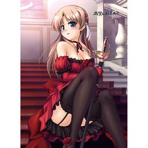 穢翼のユースティア B2タペストリー(フィオネ・シルヴァリア/ドレス)Wスエード (キャラクターグッズ)