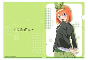 五等分の花嫁∽ 【描き下ろし】クリアファイル 四葉(階段見返りVer.) (キャラクターグッズ)