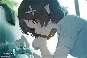 Bushiroad Rubber Mat Collection V2 Vol.1373 Blue Archive [Ayane] Memorial Lobby Illust Ver. (Card Supplies)